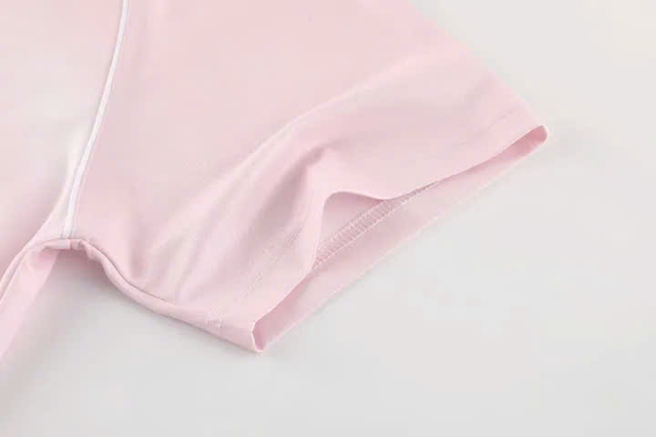 Áo Cầu Lông Cổ Trụ Yonex 861 Hồng Hàng Loại 1 Cao Cấp - Thấm Hút - Thoáng Khí - Co Giãn - Bền Bỉ - Form  Ổn